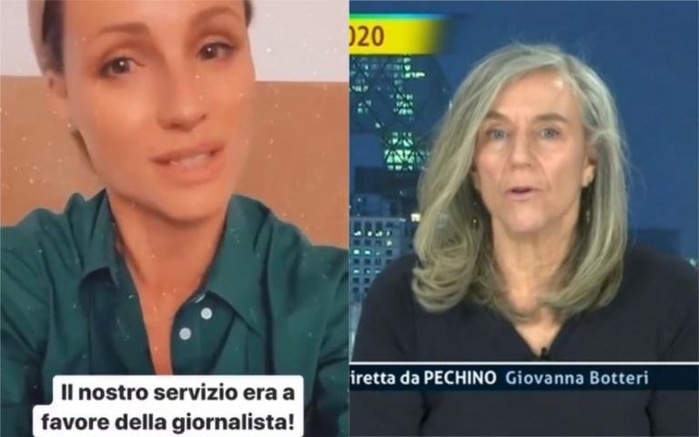 Michelle Hunziker si difende dalle accuse dopo la clip su Giovanna Botteri | VIDEO
