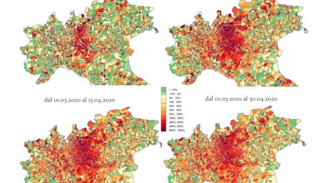 Morti in Italia tra marzo e aprile