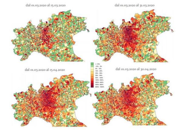 Tra marzo e aprile ci sono stati quasi 47mila morti in più rispetto agli anni precedenti