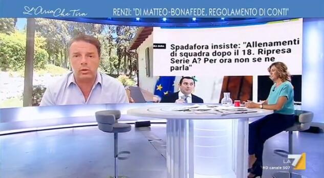 Renzi dice che Spadafora non capisce niente di calcio e di democrazia | VIDEO article-post