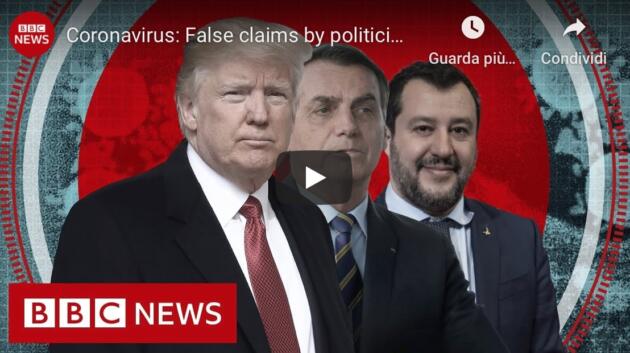 Com’è la storia della BBC che mette Salvini al terzo posto dei leader bufalari dopo Trump e Bolsonaro article-post