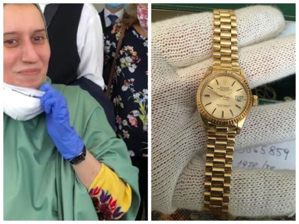 Qualcuno ha creduto alla bufala di Silvia Romano con il Rolex Lady Oro
