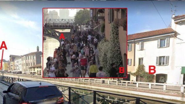 Le polemiche sulle foto ai Navigli e la prospettiva, ma ci sono diverse cose da dire