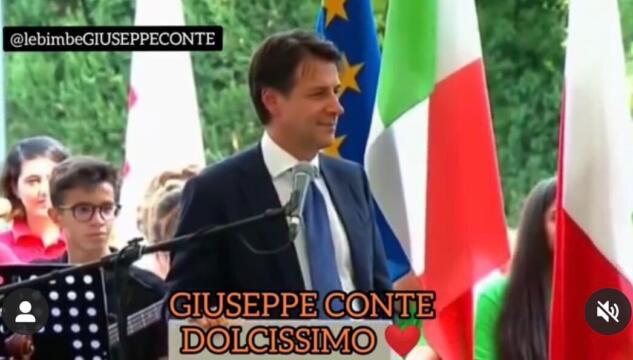 le bimbe di giuseppe conte