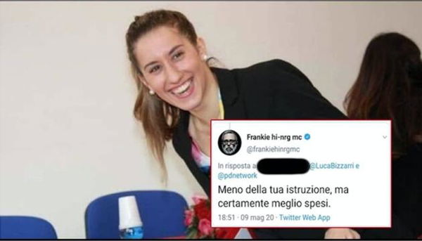 La risposta di Frankie hi-nrg a chi chiedeva il costo del ricatto per Silvia Romano: «Meno di quanto è costata la tua istruzione»
