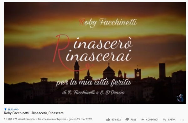 L’appello di Stefano D’Orazio a Youtube: «Solo 10 mila euro per “Rinascerò rinascerai” con 15 milioni di visualizzazioni»