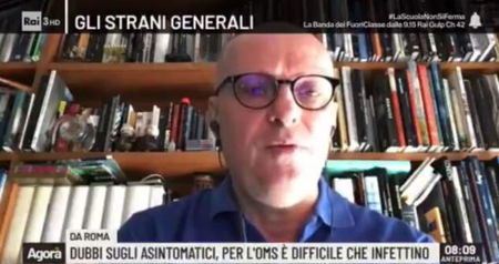 Ricciardi dice che «si è specializzato proprio per essere contagioso negli asintomatici» | VIDEO article-post