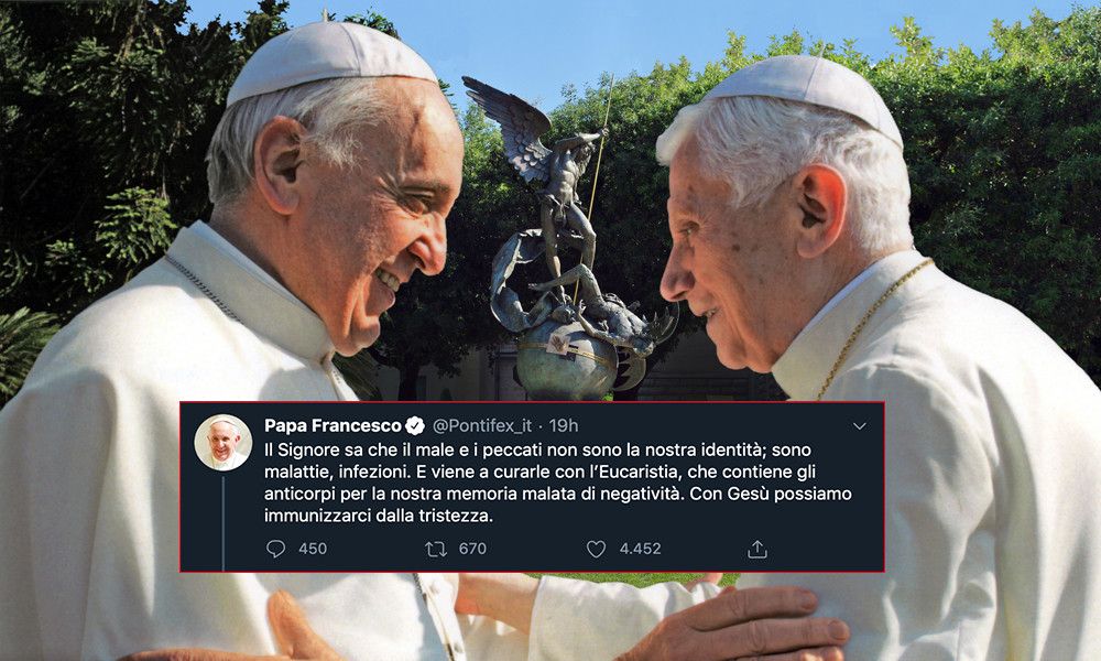 L’attacco sovranista a Papa Francesco perché «utilizza l’eucaristia come un vaccino» article-post
