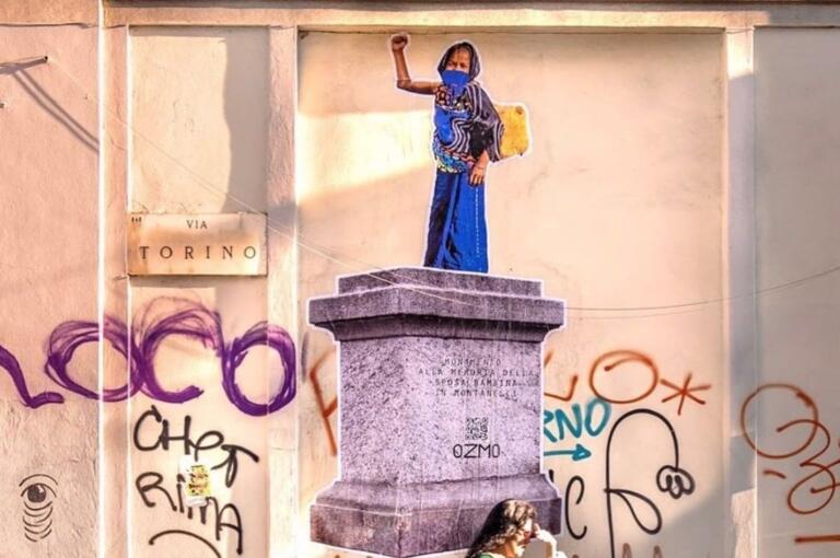 A Milano spunta il monumento per Destà, la sposa-bambina di Montanelli