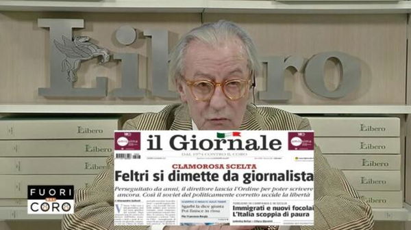 L’ordine dei giornalisti risponde alle dimissioni di Feltri: «Volevamo accompagnarlo a una maggiore attenzione»