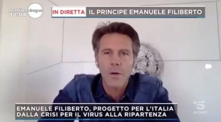 Emanuele Filiberto si da alla politica: «La tv mi ha insegnato a capire gli italiani»