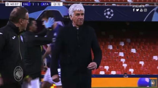 Il Valencia chiede alla Uefa un’inchiesta dopo le parole di Gasperini sui suoi sintomi Covid-19