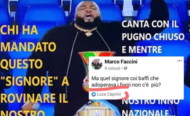 Il consigliere leghista di Ferrara che mette ‘like’ a un post sui «forni» per Sergio Sylvestre