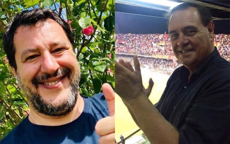 Il ‘sobrio’ confronto ‘politico’ tra Salvini e Mastella al suon di «vecchiaia» e «pernacchie»