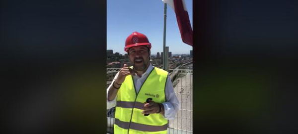 Salvini dice che il nuovo Ponte di Genova si autoalimenterà con i pannelli di Metano | VIDEO