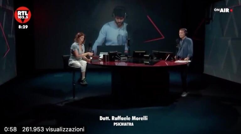 Lo psichiatra Raffaele Morelli a Rtl 102,5: «Una donna si preoccupi se un uomo non le mette gli occhi addosso»