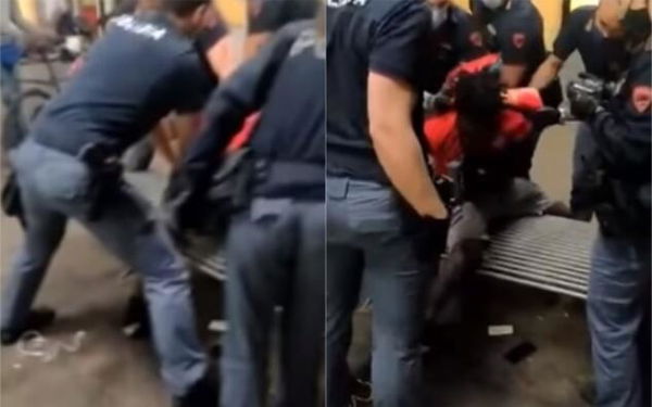 La denuncia di un rider di Milano: «Portato in Questura e picchiato dalla Polizia» | VIDEO