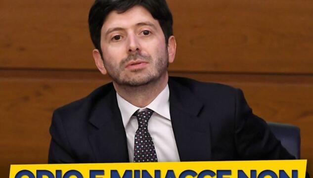 Roberto Speranza minacciato