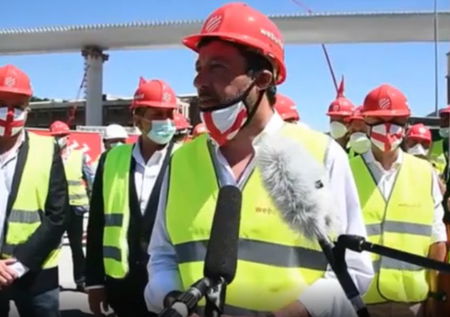 Per Salvini il codice degli appalti è “una boiata che sta rallentando il Paese” article-post