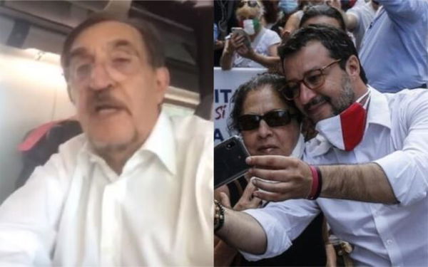 La Russa ironizza: «Solo Salvini può aver preso il Coronavirus in piazza»