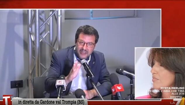 Selfie Salvini