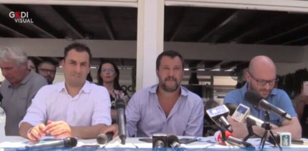 Salvini che non vede Villa Pamphilj come una sede istituzionale è lo stesso delle conferenze al Papeete?