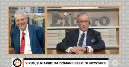 Vittorio Feltri torna a Fuori dal Coro per farci sapere che il mare è pieno di «cacca e pipì» | VIDEO article-post