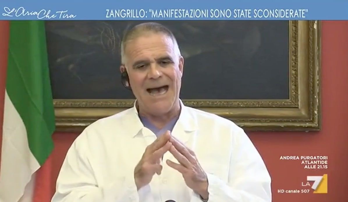 Zangrillo dice che prevedere la seconda ondata del virus è come dire «a S.Ambrogio nevicherà a Milano» article-post