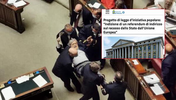 La storia dell’adesione del comune di Verona al referendum (che vorrebbe Sgarbi) per uscire dall’UE