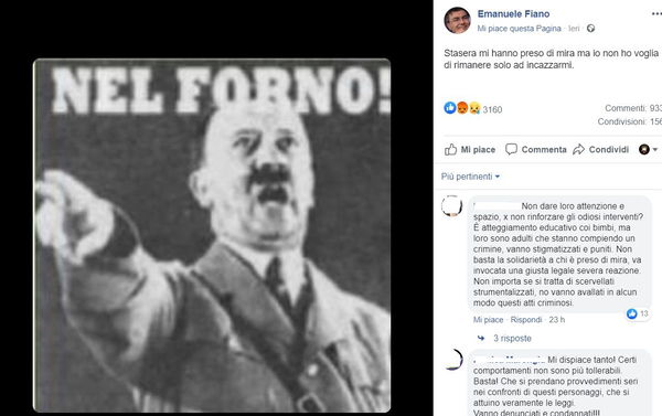 Il tweet della Meloni sulle minacce antisemite a Emanuele Fiano: «Solidarietà da me e da Fratelli d’Italia»