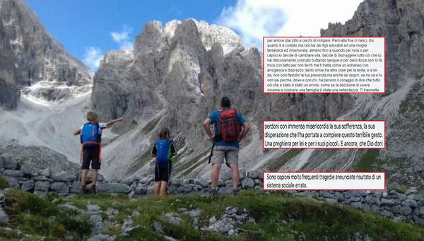 Ma ci rendiamo conto di quanto sia surreale la colpevolizzazione della moglie di Mario Bressi?