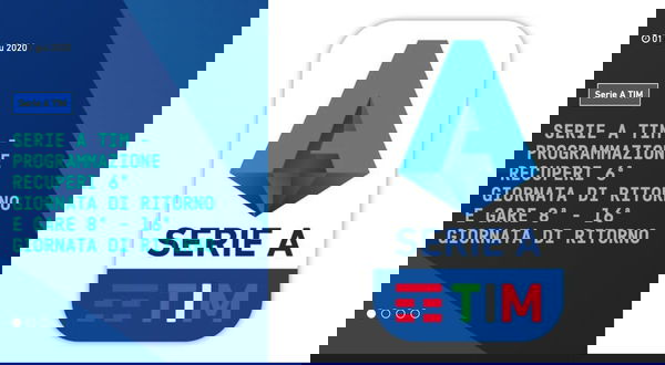 Serie A, si riparte: le date e gli orari di un campionato completamente nuovo