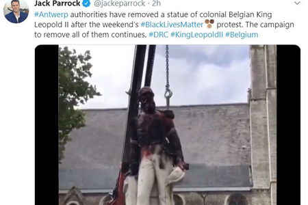 Dopo quella di Churchill, deturpate anche le statue di Leopoldo II in Belgio per i suoi crimini coloniali article-post