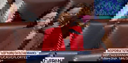 Ocasio-Cortez spiega al deputato che l’ha chiamata «f*cking bitch» che non basta essere un padre di famiglia per avere dignità article-post