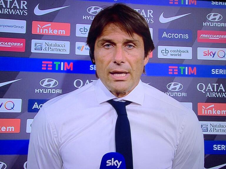 Antonio Conte è molto soddisfatto, ma prima della conferenza ha chiesto di non inviare il contenuto in Cina Antonio Conte è molto soddisfatto, ma prima della conferenza ha chiesto di non inviare il contenuto in Cina