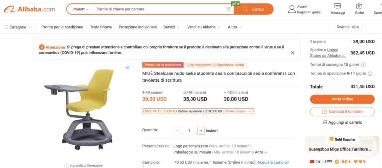 La vera storia dei banchi con le rotelle che costerebbero 300 euro, ma su internet si trovano a 30 euro