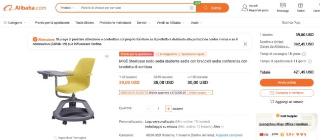 La vera storia dei banchi con le rotelle che costerebbero 300 euro, ma su internet si trovano a 30 euro article-post