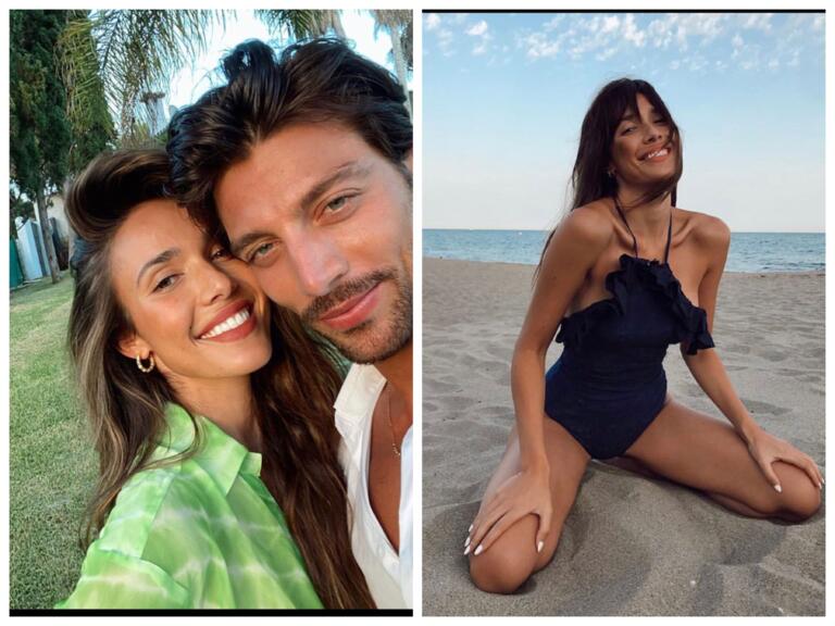 Simone Susinna in love con la modella Anamoy