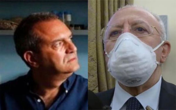 De Magistris dice che Vincenzo De Luca ha «atteggiamenti un po’ schizofrenici»