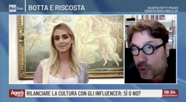 Tomaso Montanari: «La Ferragni doveva essere testimonial di Botticelli, non il contrario» article-post