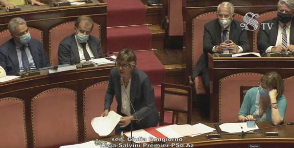 Giulia Bongiorno tuona: «Siete parlamentari, non inginocchiatevi a Palamara»