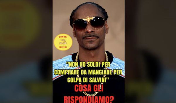 La fantastica storia dei leghisti che insultano Snoop Dogg ‘scambiandolo’ per un migrante