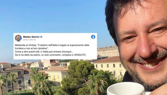 Lettera Salvini a Mattarella