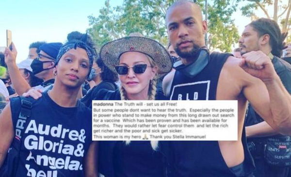 Madonna dice che il vaccino anti-Covid «esiste già ma non ce lo dicono»