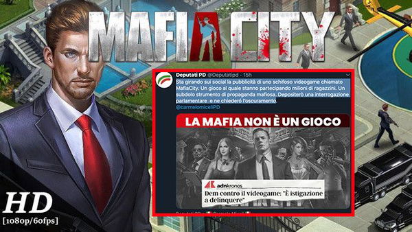 L’ultima battaglia del Pd è per l’oscuramento del mobile game Mafia City