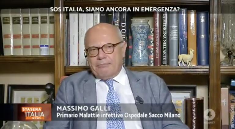 Massimo Galli: «Chi parla di virus morto è una minoranza rumorosa di colleghi buonisti»