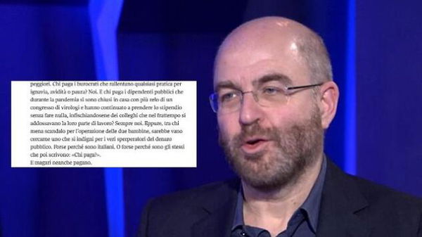 ‘Il Caffè’ di Gramellini e i «dipendenti pubblici che hanno continuato a prendere lo stipendio senza fare nulla»