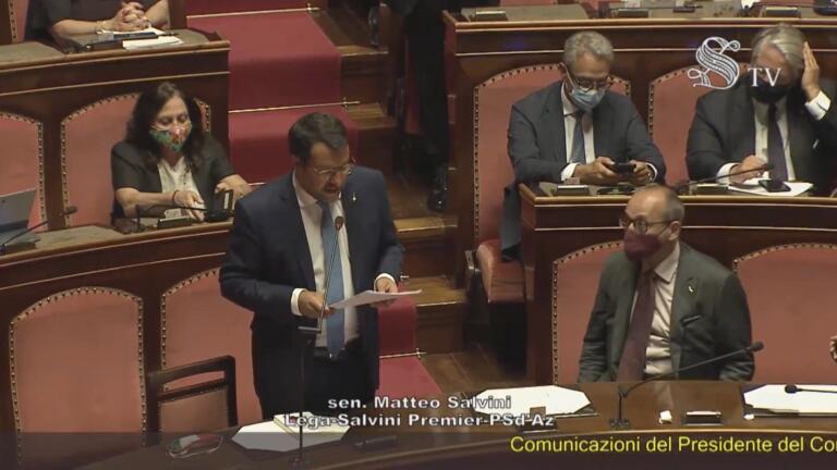 Salvini dice che gli 11 morti Covid di oggi non giustificano l’emergenza