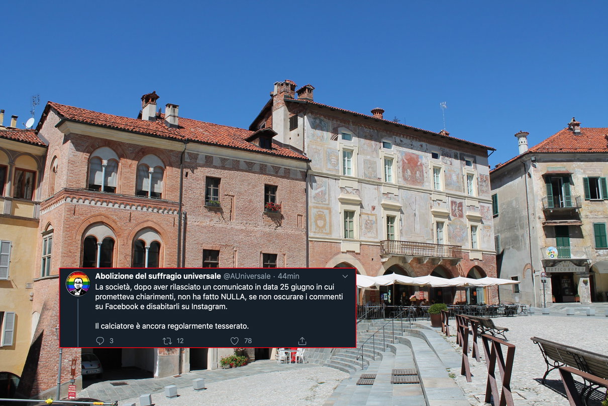La storia degli insulti razzisti e sessisti del calciatore per cui la squadra non ha ancora preso provvedimenti article-post