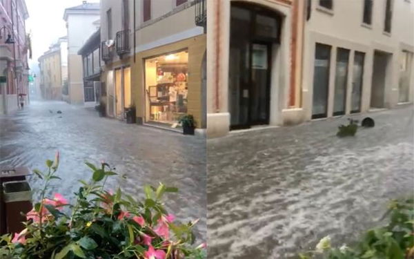 La notizia degli allagamenti in Veneto che non compare sui profili social di Salvini